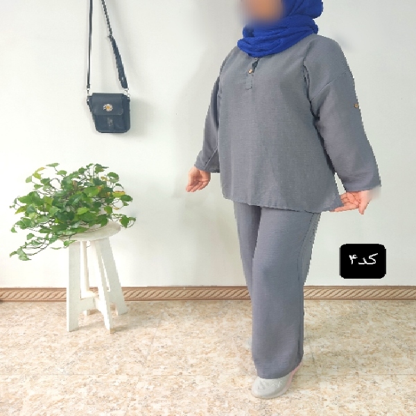 ست تونیک شلوار ماهلین
