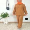 ست تونیک شلوار ماهلین
