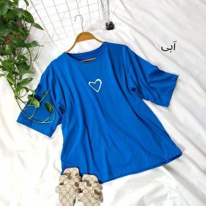 تیشرت باکسی قلب