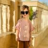 تیشرت پنبه دخترانه بالرین