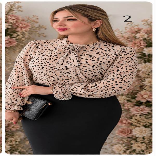 شومیز حریر مجلسی سلین